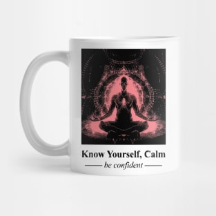 Know Yourself, Calm Be Confident Mug